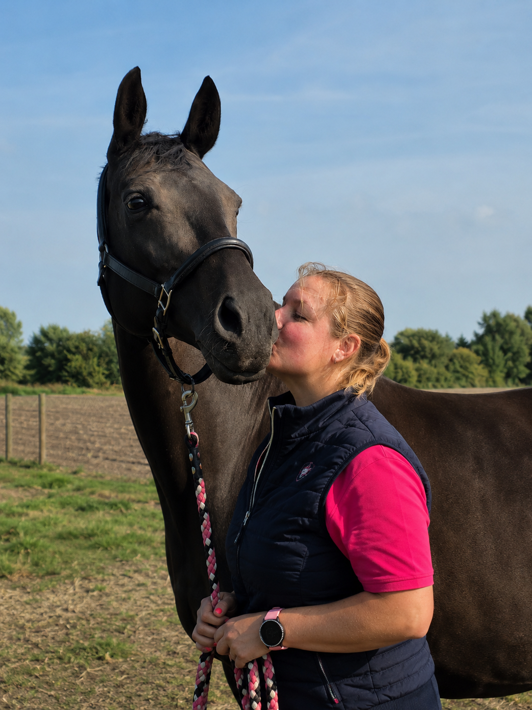 Brenda Cohen van Donnerhof's Wellcare met haar merrie Jill